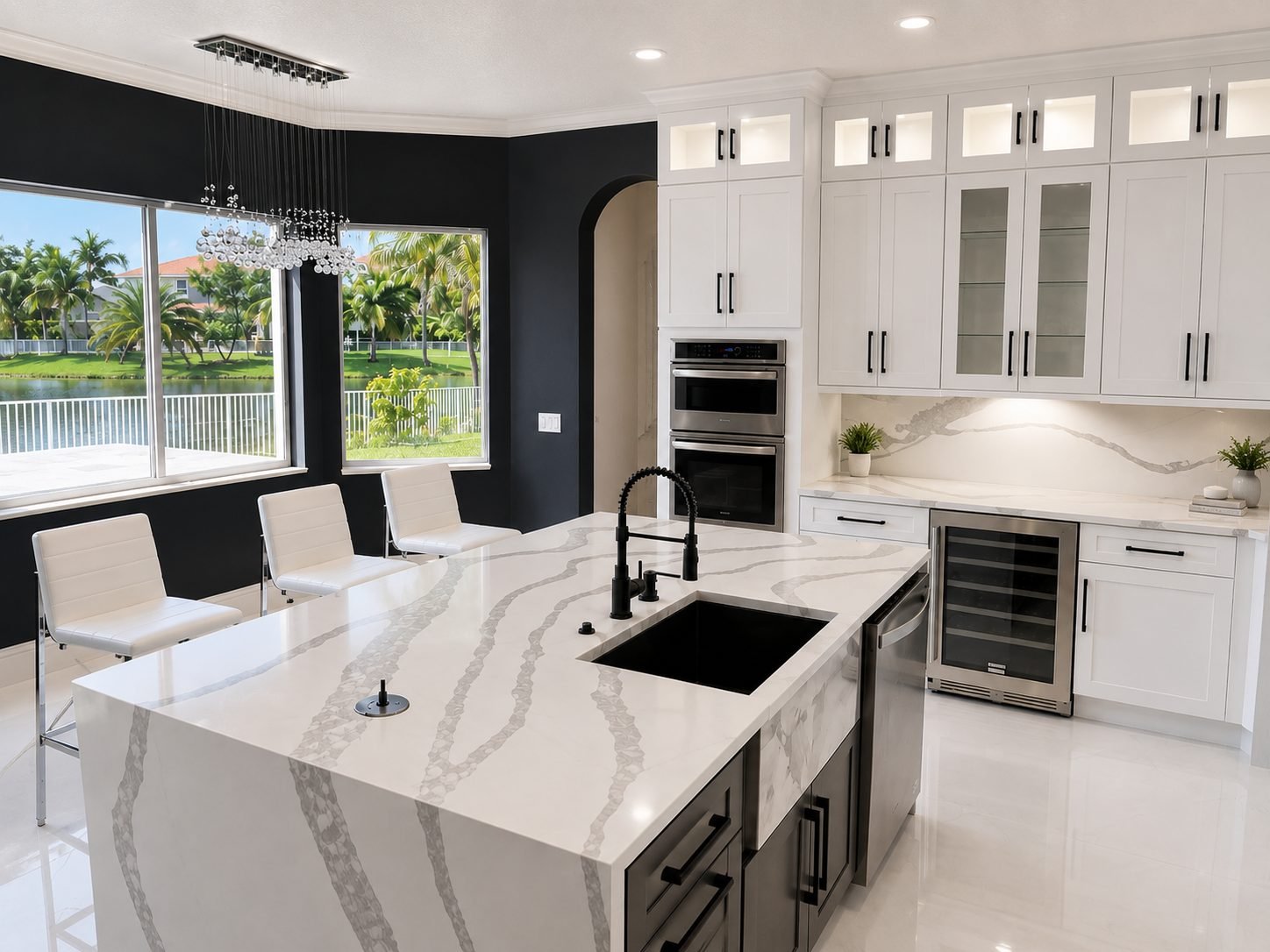Kitchen remodeling project in Broward County, FL