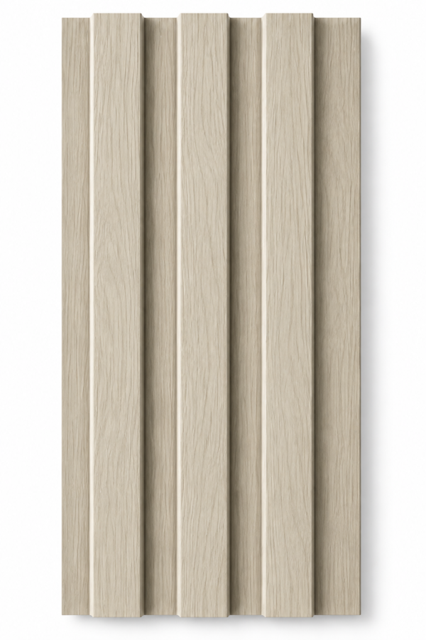 P02 LIGHT ASH WOOD-GRAIN WPC WALL PANEL