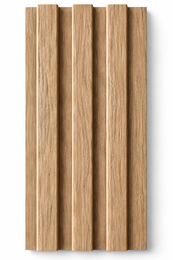 P10 NATURAL WOOD WPC FLUTED WALL PANEL